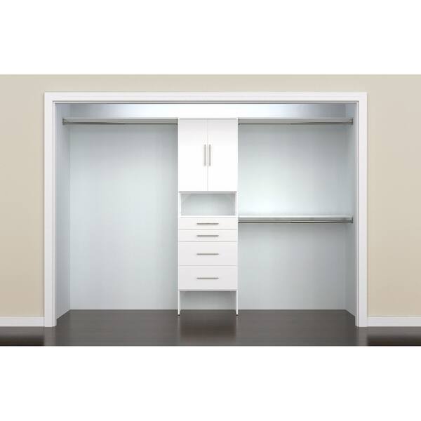 Shop Closetmaid Suitesymphony Modern 25 In Closet Organizer With
