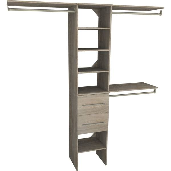 Shop Closetmaid Suitesymphony Modern 16 In Closet Organizer With