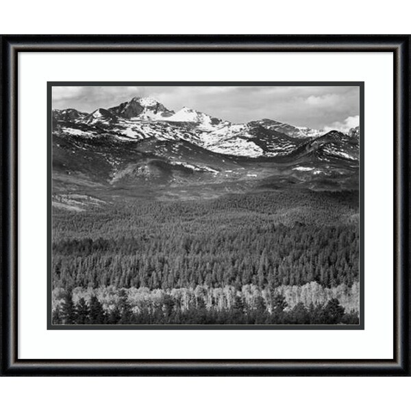Shop Framed Art Print 'Longs Peak from Road, Rocky Mountain National ...