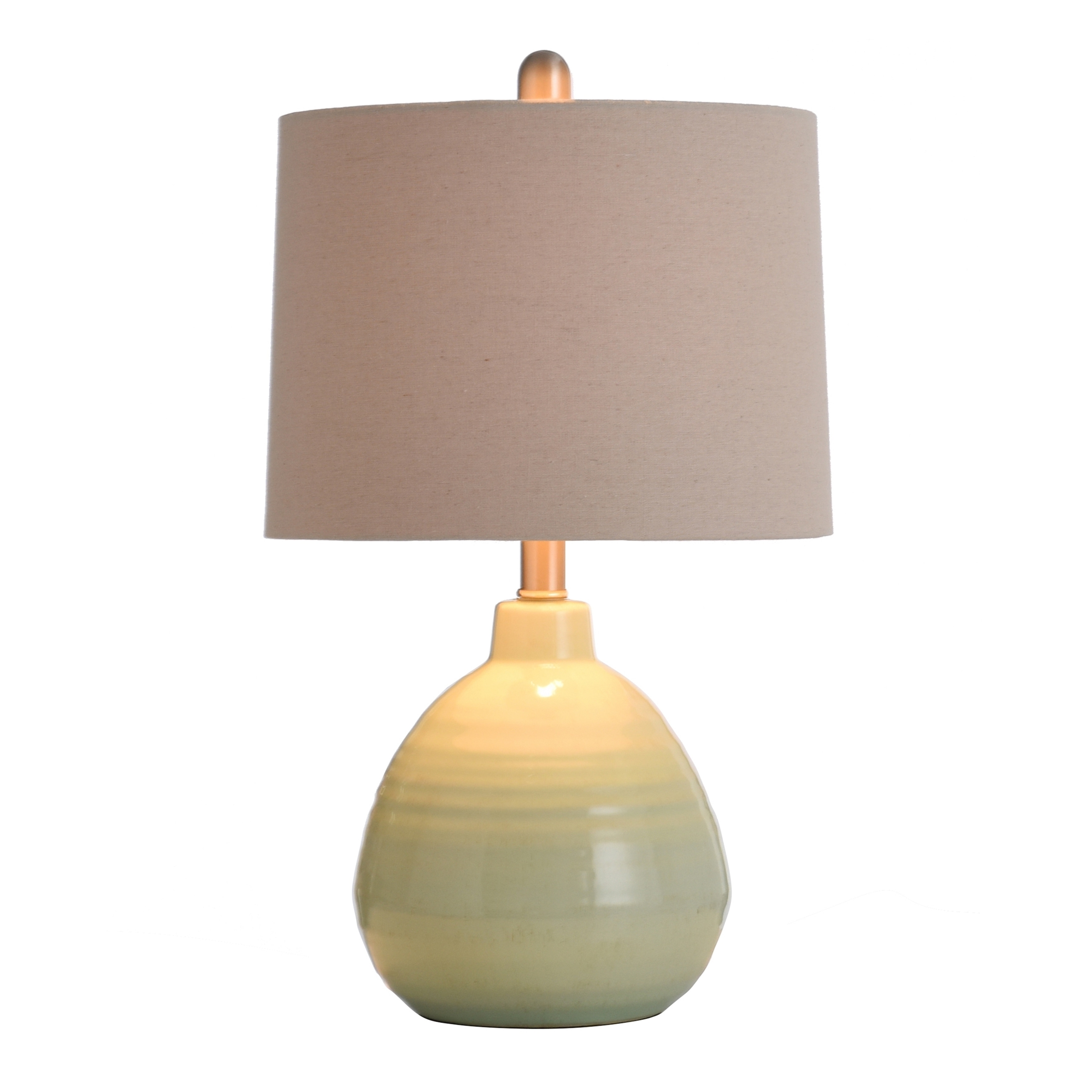lime green table lamp shade