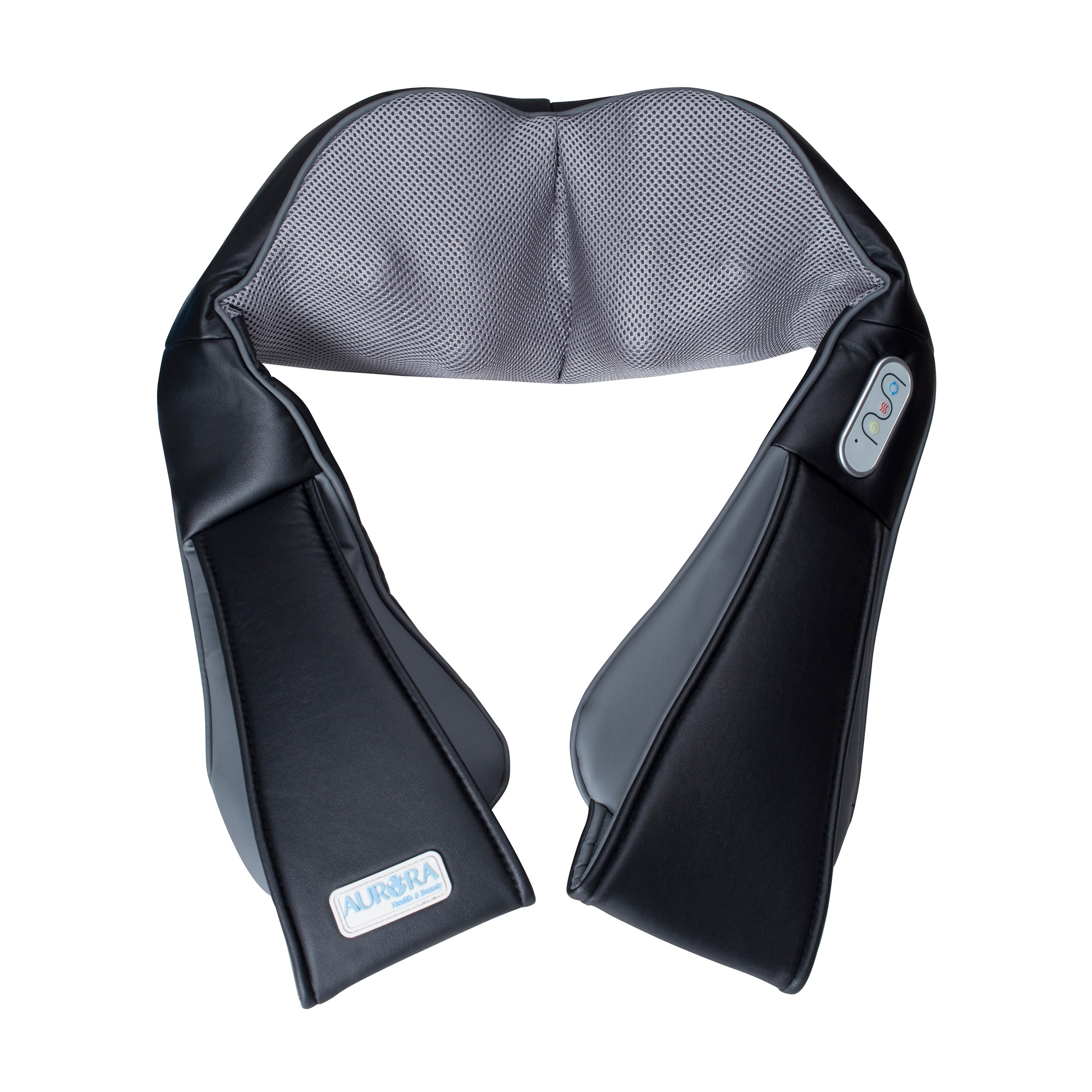 Costway Shiatsu Back and Neck Massager Kneading Shoulder Massage Pillow  W/Heat Straps 