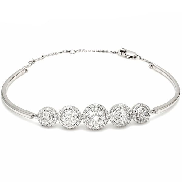 14k j bangle necklace for women