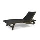 Banzai Outdoor Wicker and Wood Chaise Lounge with Pull-Out Tray（Set of 2) by Christopher Knight Home - Thumbnail 7