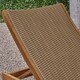 Banzai Outdoor Wicker and Wood Chaise Lounge with Pull-Out Tray（Set of 2) by Christopher Knight Home - Thumbnail 3