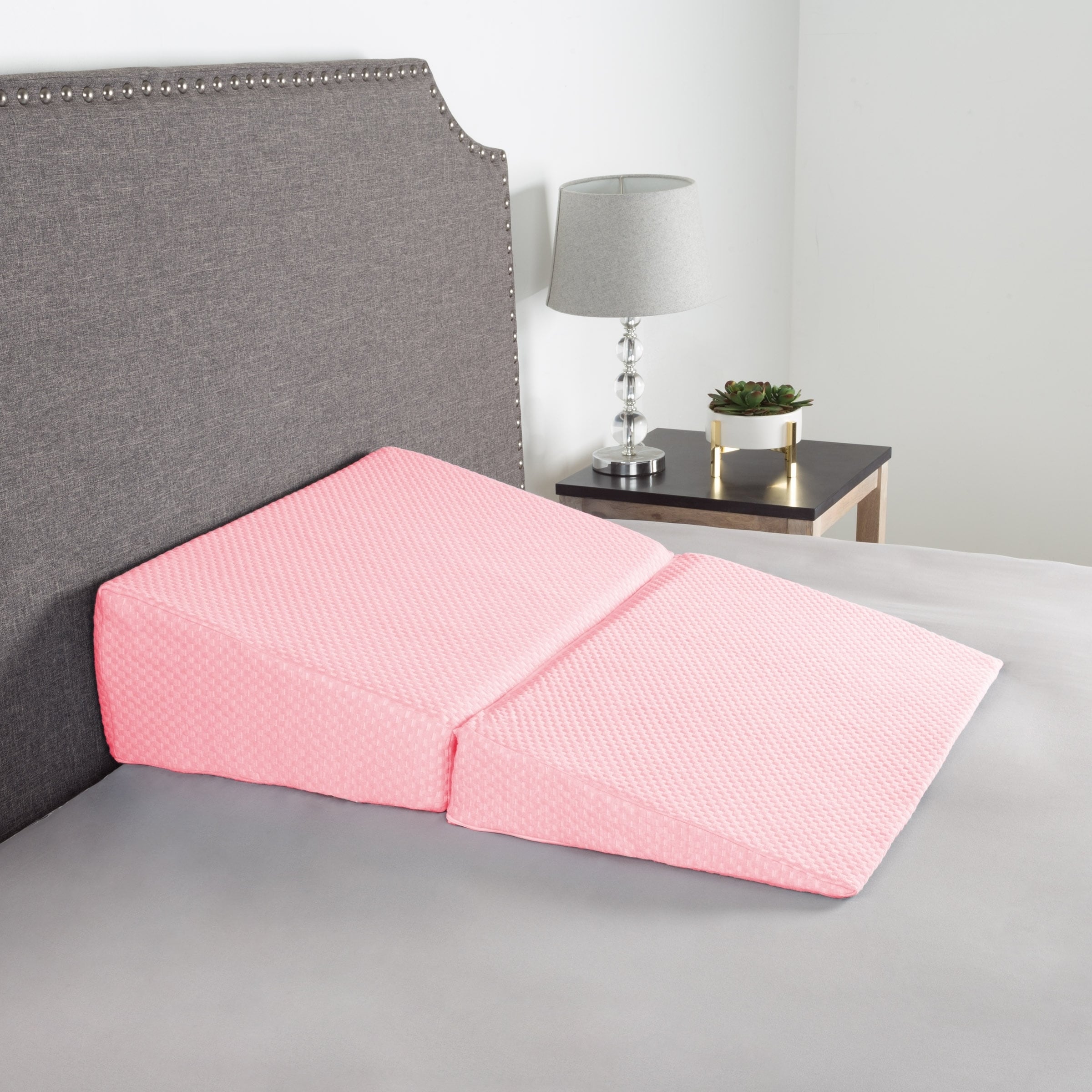 comfort bed wedge pillow folding memory