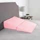preview thumbnail 14 of 17, Folding Memory Foam Wedge Pillow with Bamboo from Rayon Fiber Cover by Lavish Home