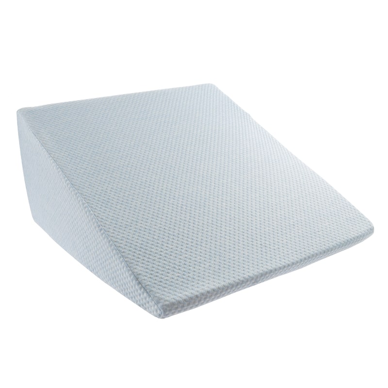 Extra High Memory Foam Wedge Pillow with Bamboo from Rayon Fiber Cover by Lavish Home