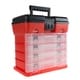 preview thumbnail 9 of 20, Portable Tool Box - Small Parts Organizer with Drawers and Customizable Compartments for Hardware by Stalwart