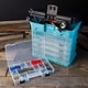preview thumbnail 15 of 20, Portable Tool Box - Small Parts Organizer with Drawers and Customizable Compartments for Hardware by Stalwart