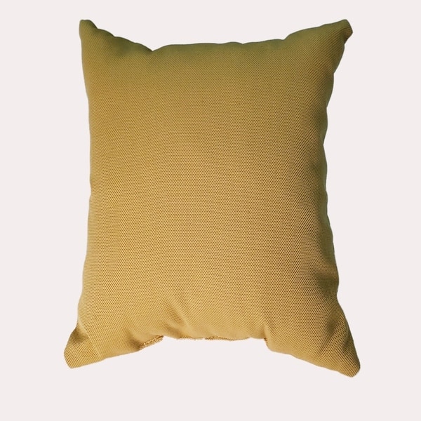 MyUmbrellaShop 17 inch Square Cornsilk Throw Pillow