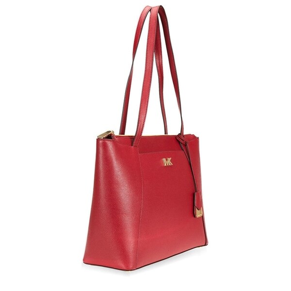 maddie leather tote bag