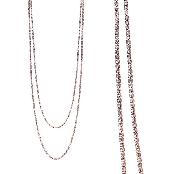 18k rose gold plated