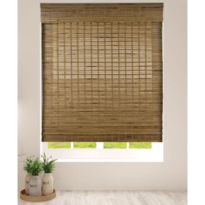 Arlo Blinds Dali Native Cordless Lift Bamboo Shades with 74 Inch Height