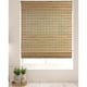 preview thumbnail 1 of 4, Arlo Blinds Tuscan 74-inch High Cordless Lift Bamboo Roman Shades