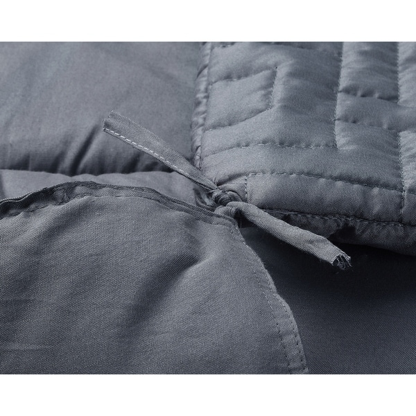 Shop Weighted Twin Size Blanket with Mink Quilted Duvet Cover - On Sale
