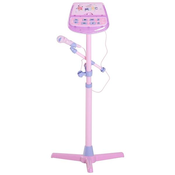 Shop Qaba Kids Karaoke Machine Toy Play Set With Microphones