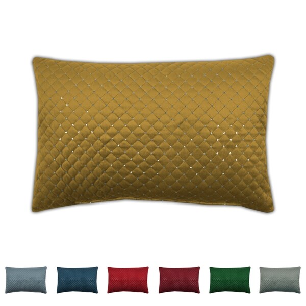 Sherry Kline Grayson Boudoir Sequins Velvet Pillow