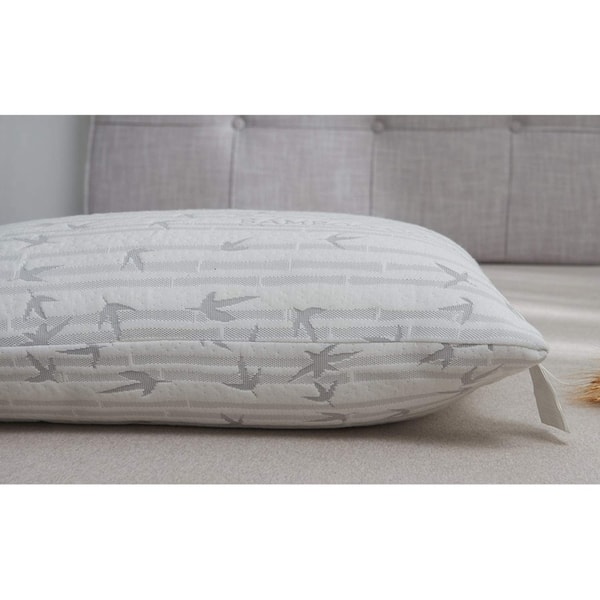 Shop Elegant Comfort Luxury Shredded Memory Foam Bamboo Pillow