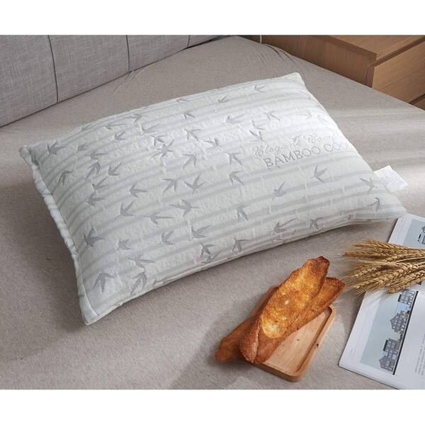 Shop Elegant Comfort Luxury Shredded Memory Foam Bamboo Pillow