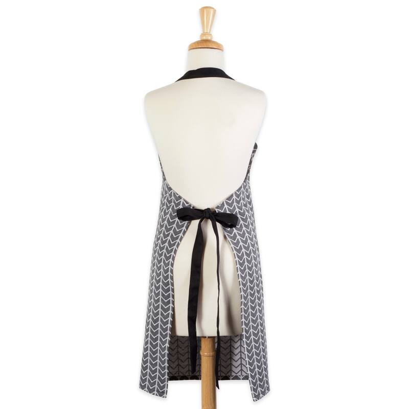 DII Geometric Black & White Chef Kitchen Apron