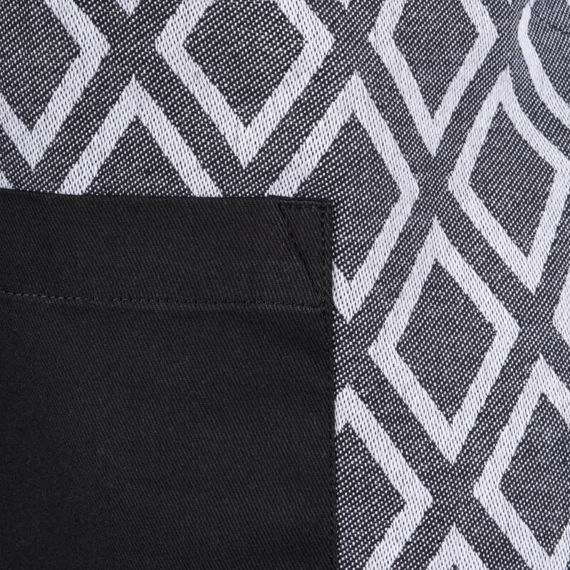 DII Geometric Black & White Chef Kitchen Apron