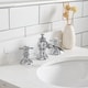 preview thumbnail 10 of 22, Queen 24" Quartz Carrara Bathroom Vanity With Faucet