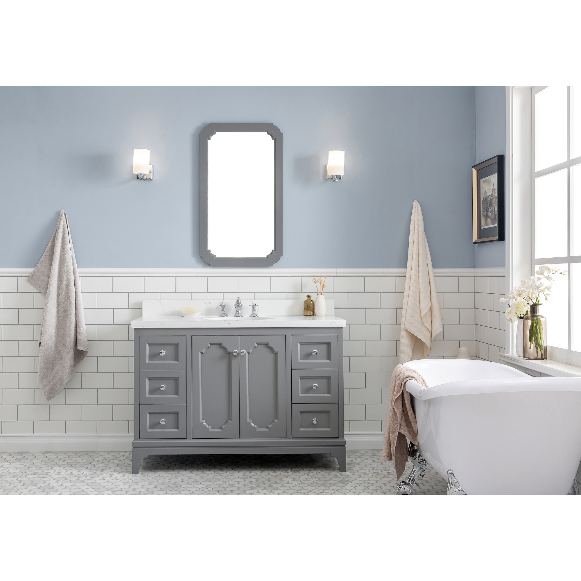 https://ak1.ostkcdn.com/images/products/24267882/48-Inch-Wide-Single-Sink-Quartz-Carrara-Bathroom-Vanity-With-Matching-Mirror-And-Faucet-From-The-Queen-Collection-57d85f37-ff5f-4387-ab7f-b750b0a96050.jpg