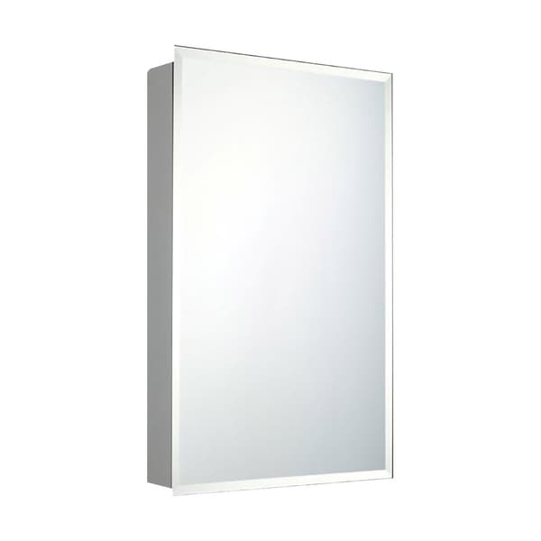 Ketcham Cabinets Recessed Mounted Single Door Medicine Cabinet Ketcham Cabinets Recessed Mounted Single Door Medicine Cabinet With Beveled Edge Mirror 12 W