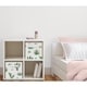 preview thumbnail 2 of 0, Sweet Jojo Designs Pink and Green Boho Watercolor Cactus Floral Collection Storage Bins (Set of 2)