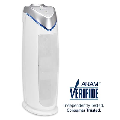 GermGuardian AC4825W Air Purifier with HEPA Filter and UVC Sanitizer