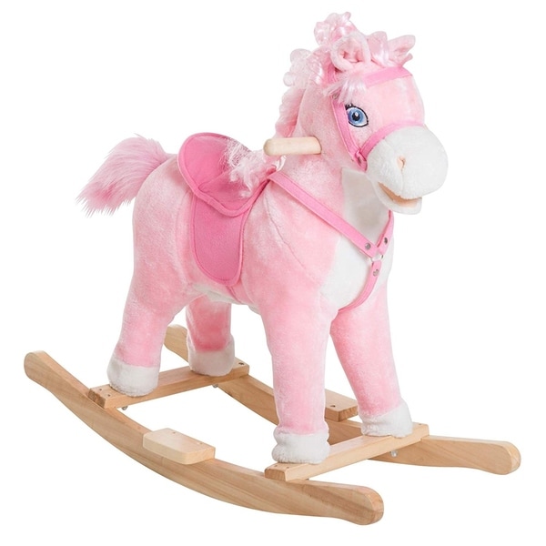 Kids Plush Toy Rocking Horse. Opens flyout.