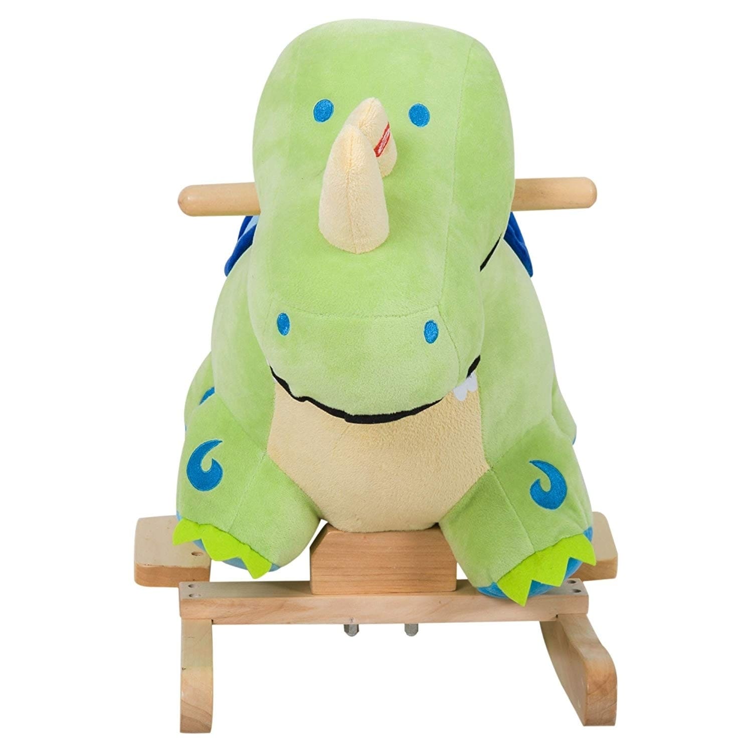 rocking dinosaur plush