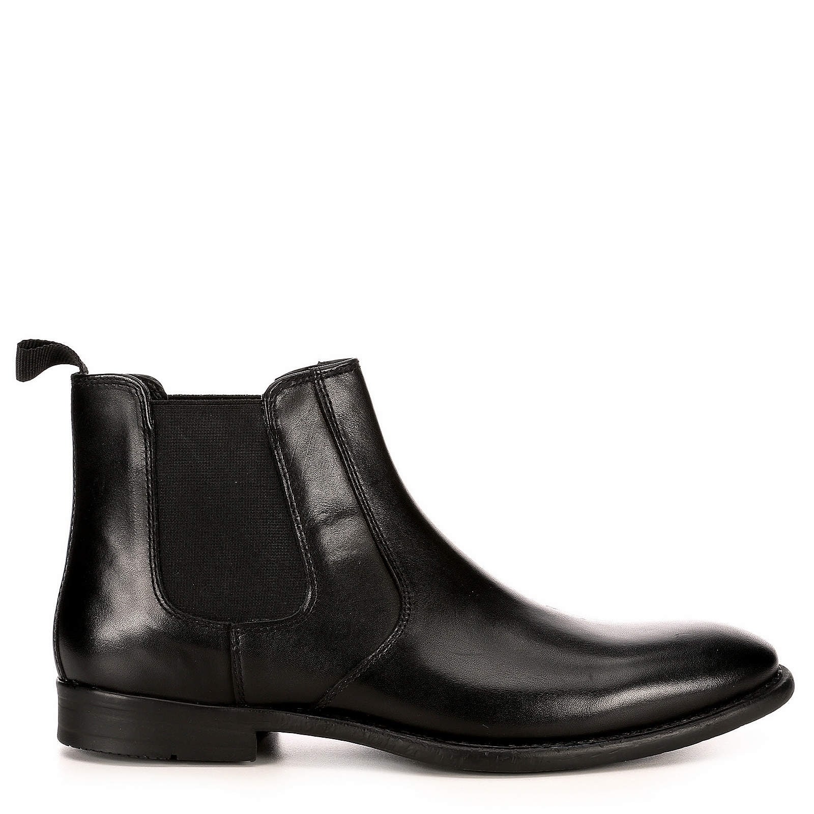 mens black leather chelsea boots sale