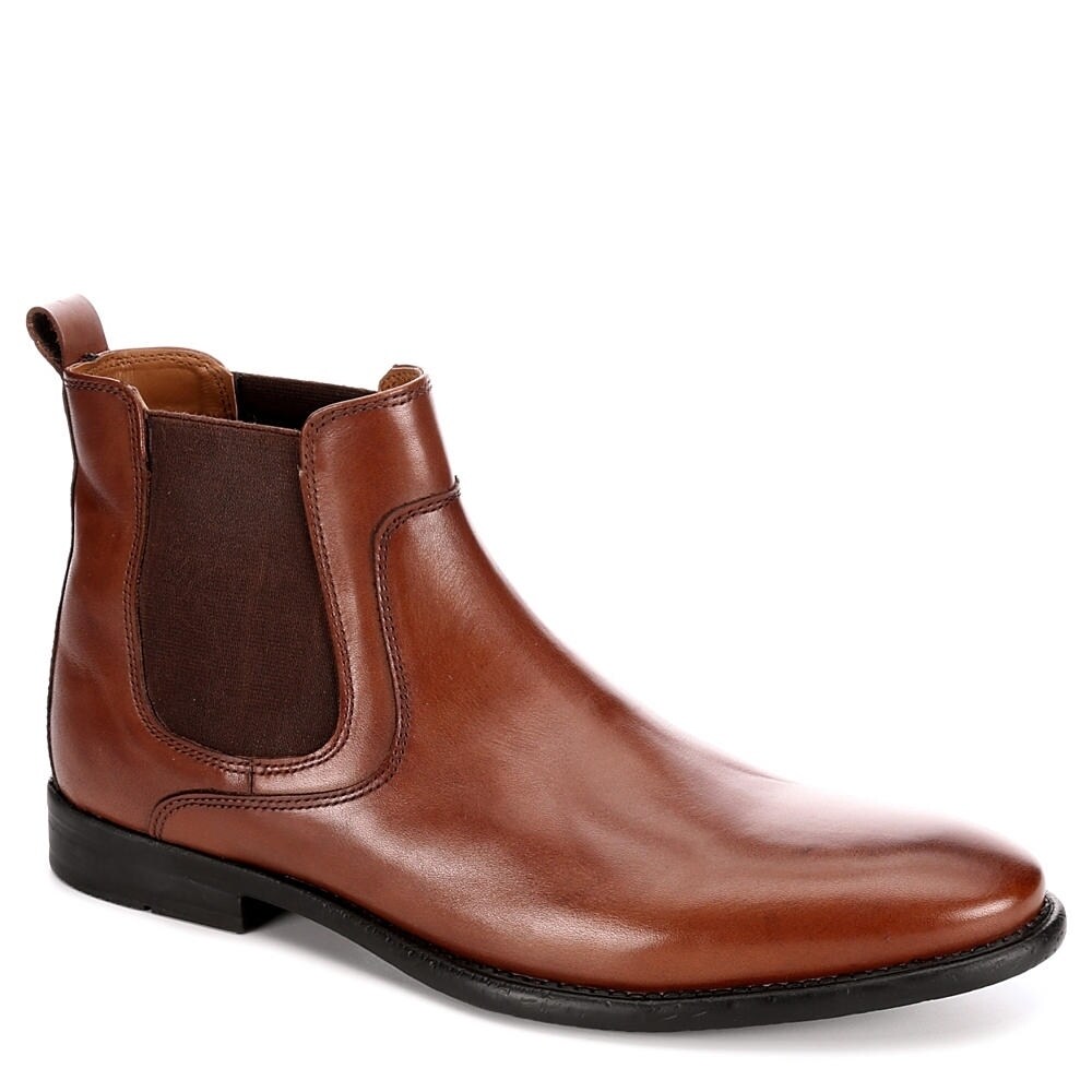 harrison men's casual round toe boots