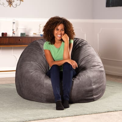 Jaxx 4 Foot Bean Bag Chair For Adults - Wrangler