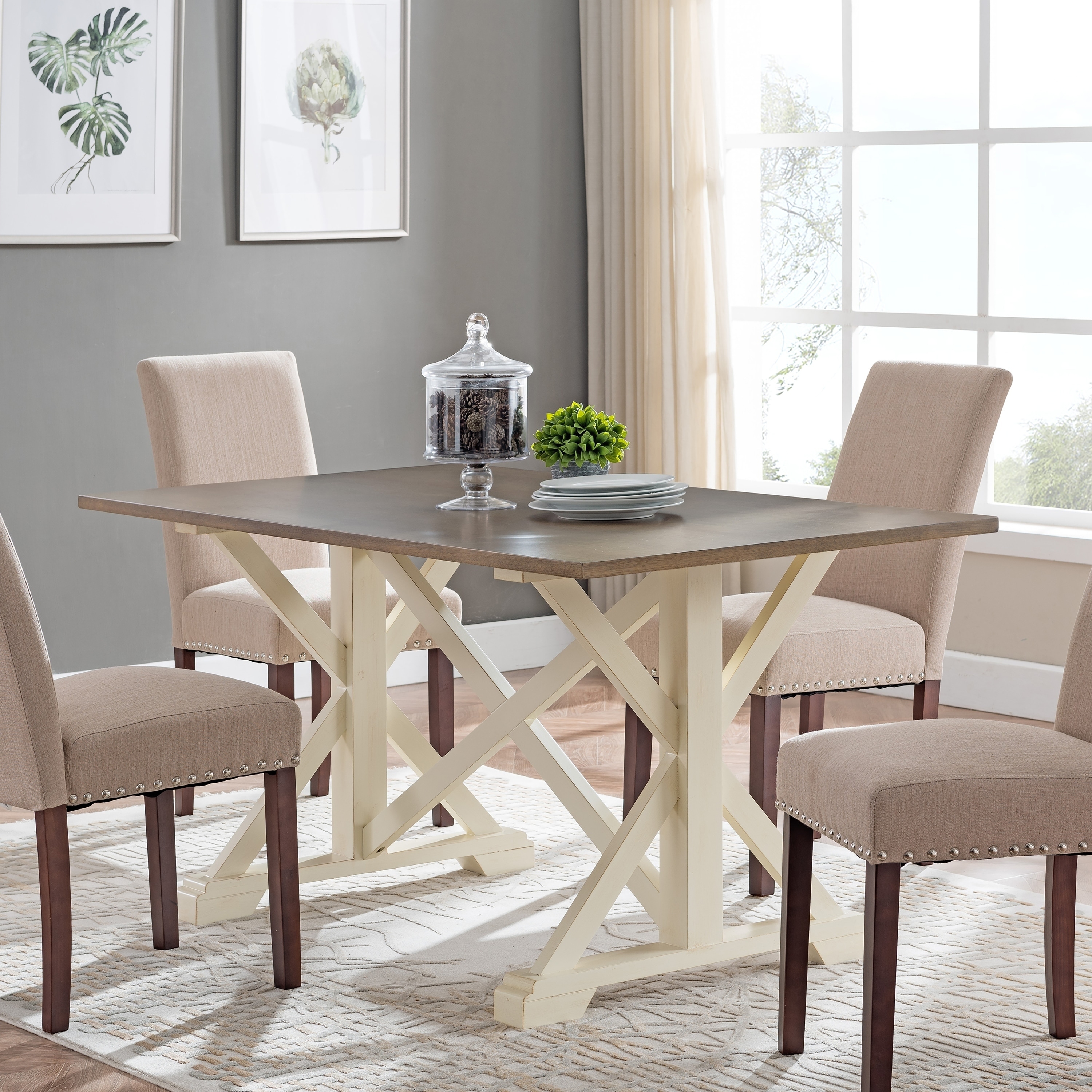 Carder Dining Table Modern Farmhouse