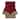Sherry Kline Luxuriant Red 3-piece Embellished Towel Set - 13 x 18 x 0.5/16 x 25 x 0.5/25 x 48 x 0.5