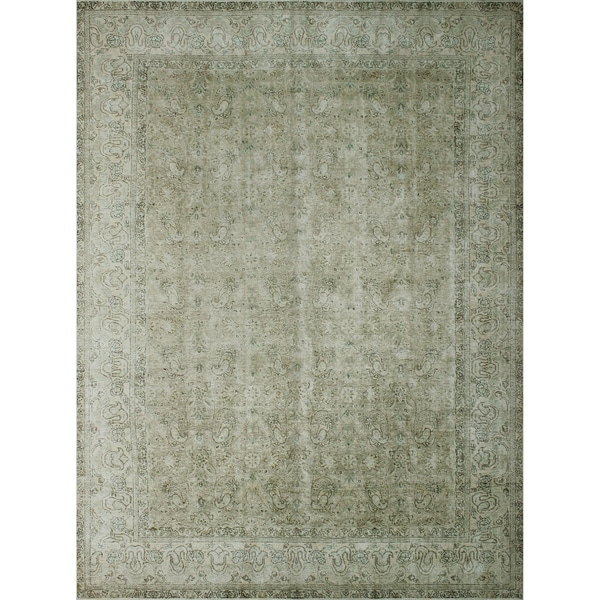 Noori Rug Vintage Distressed Averie Lt. Brown/Beige Rug - 9'3" x 12'9"