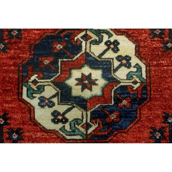 Noori Rug Aria Fine Chobi Maysa Red/Blue Rug - 8'3