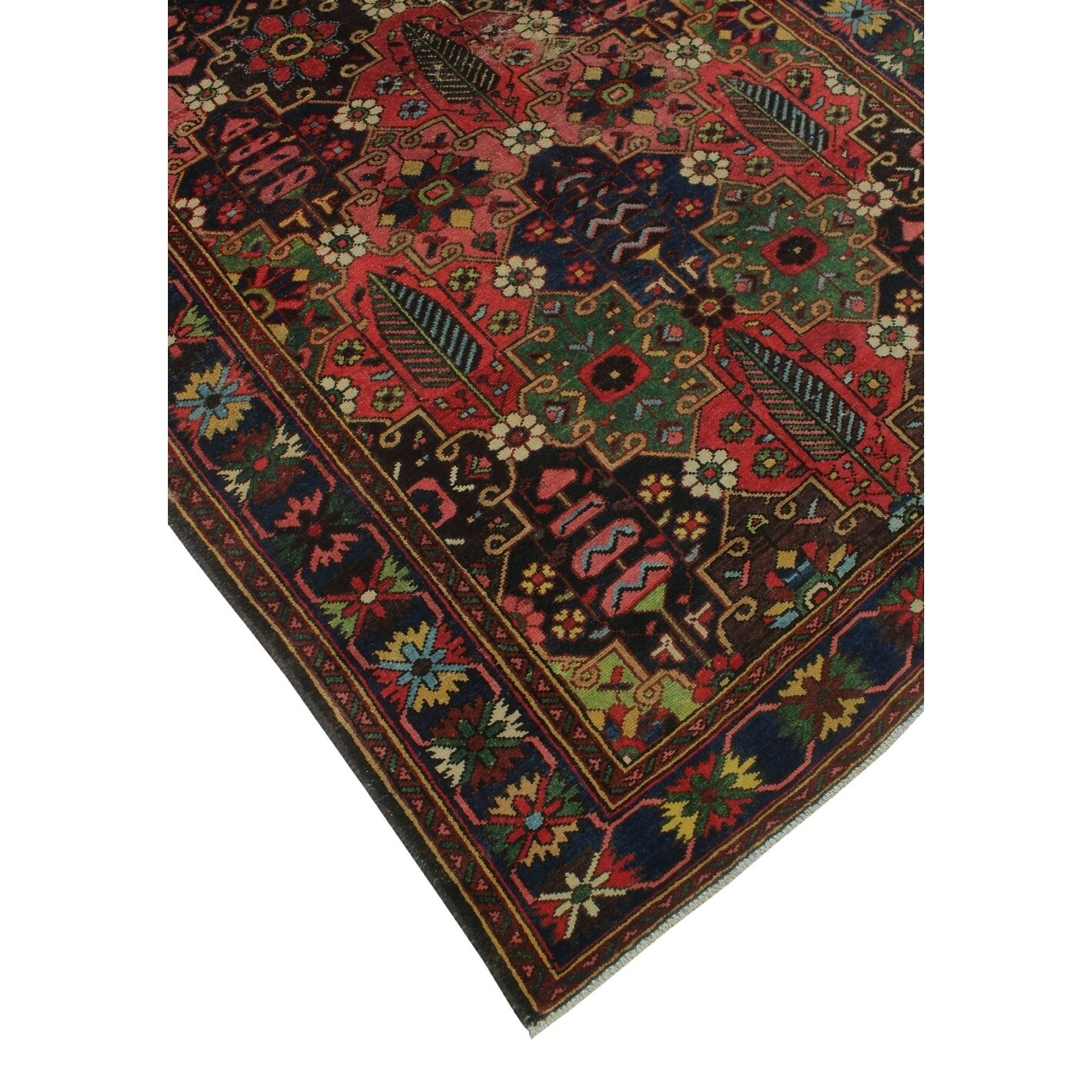 Noori Rug Vintage Distressed Lorelai Area Rug Pink Noori Rug Vintage Distressed Lorelai Area Rug Pink