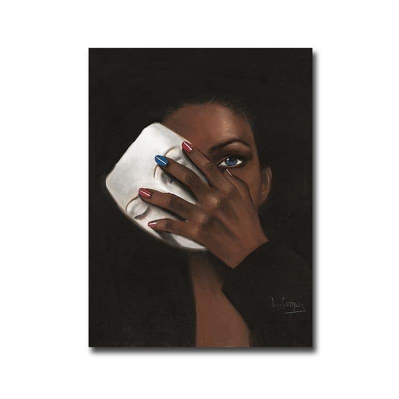 In Justice for All by Laurie Cooper Gallery Wrapped Canvas Giclee Art (24 in x 18 in, Ready to Hang) - Multi-color