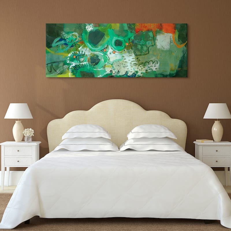 Empire Art"Lolly I" Frameless Tempered Art Glass Wall Art
