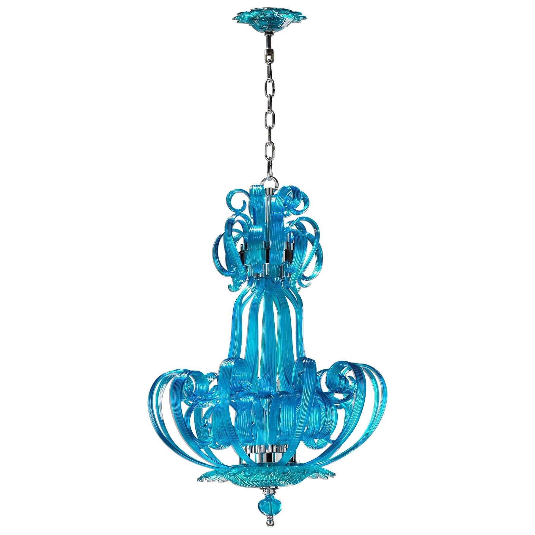 Aqua Florence Chandelier - Chandeliers For Bedrooms by Overstock.com