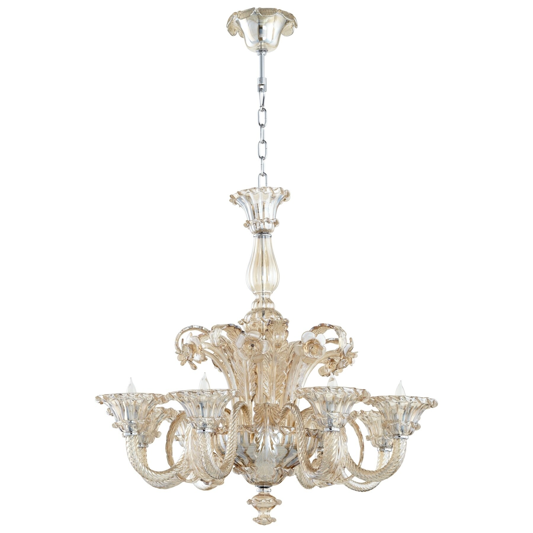 LaScala 8lt Chandelier - Chandeliers For Bedrooms by Overstock.com