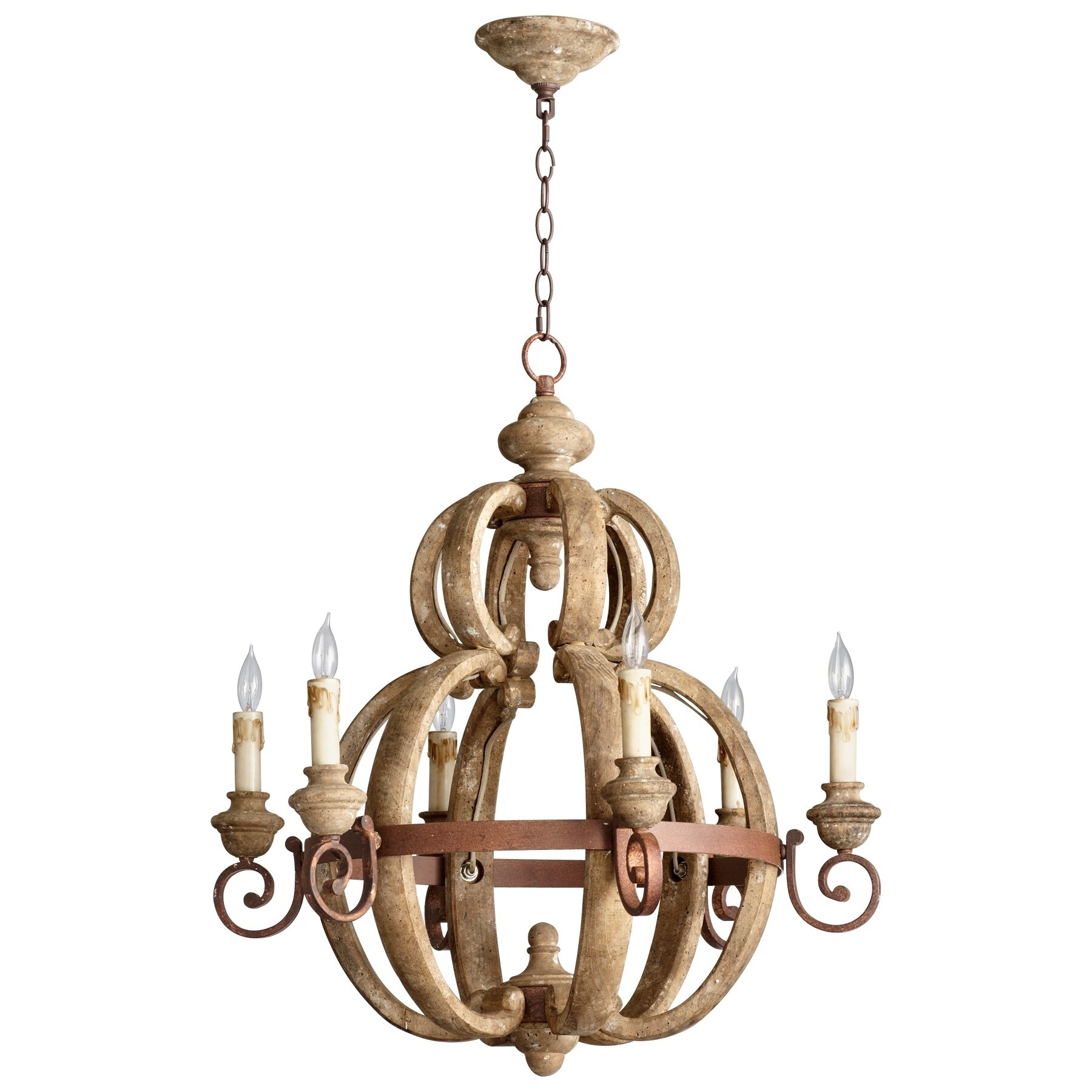 Atocha Six Lt. Chandelier - Chandeliers For Bedrooms by Overstock.com