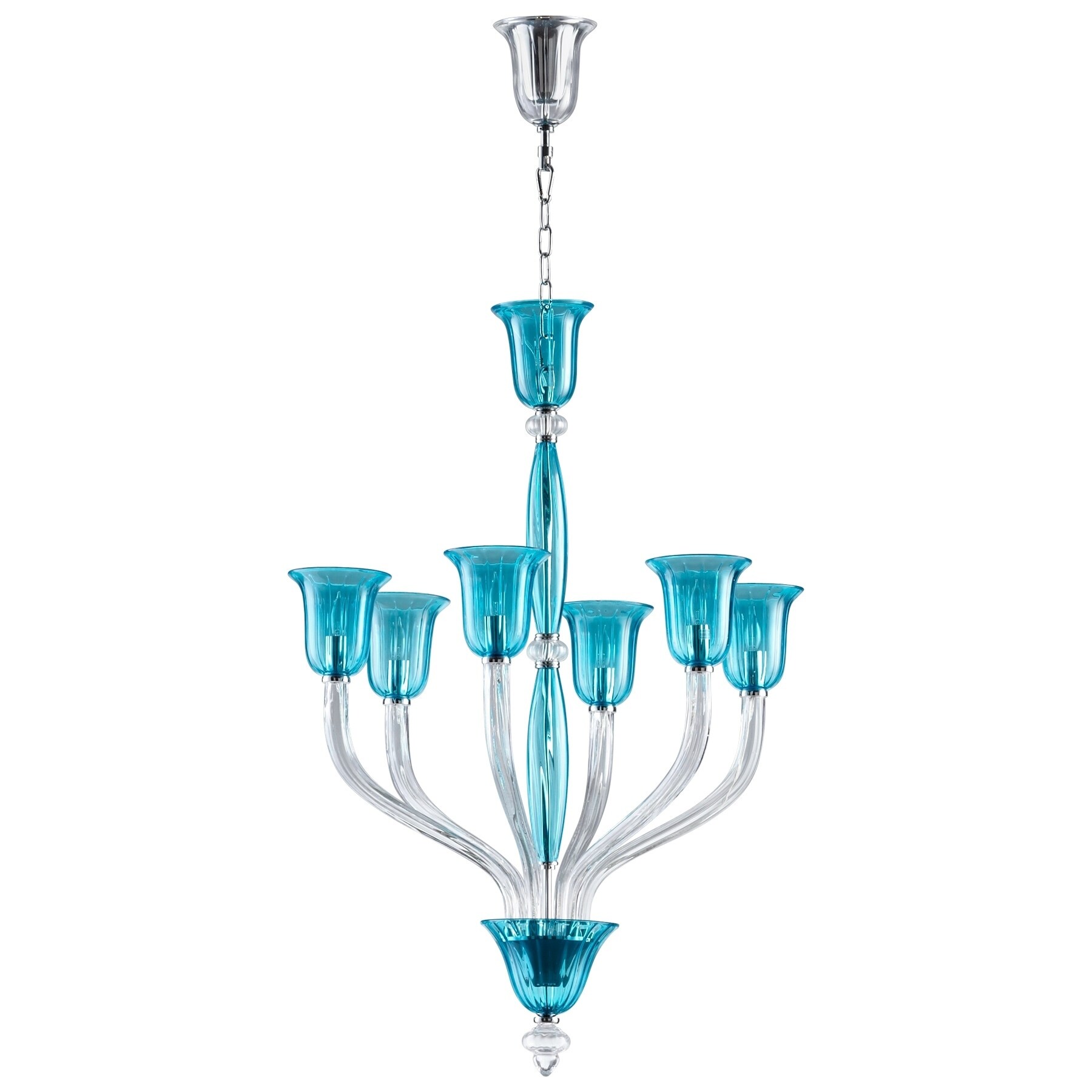 Vetrai 6lt. Chandelier - Chandeliers For Bedrooms by Overstock.com