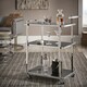 Strick & Bolton Ariana Chrome Finish Metal Bar Cart - Thumbnail 0