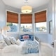 preview thumbnail 2 of 1, Radiance Cordless Maple Cape Cod Flatweave Bamboo Roman Shade