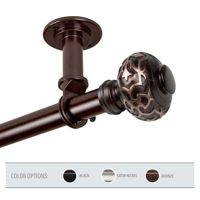 InStyleDesign Sycamore 1 inch Dia. Ceiling Curtain Rod/ Room Divider
