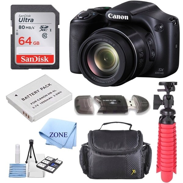 Shop Canon PowerShot SX530 HS 16.0 MP 50x Optical Zoom Digital Camera